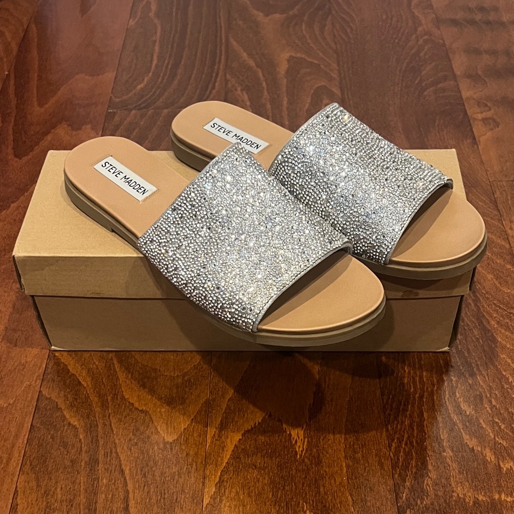 Steve Madden Kept Rhinestone Sandal